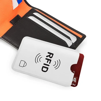 5/10/20Pcs Proti Krádeži Kreditnej Karty Rukávy NFC RFID Blokovanie Karty Chránič Peňaženky Kryt Hliníkové Fólie, Business Bank Karty Prípade