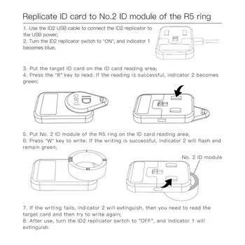 JAKCOM CD RFID Replicator pre R5 Smart Krúžok Kópiu IC a ID Karty Nového Produktu Bezpečnosti ochrany prístupu, čítačka kariet 303007