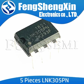 5 ks/veľa LNK305PN DIP-7 LNK305P LNK305 Off-Line Prepínač IC