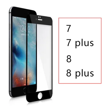 Puzdro Na Iphone 7 8 Plus 7plus 8plus Úplné Pokrytie Tvrdeného Skla Pre Apple Iphone7 Iphone8 som Telefón Iphon Obrazovke Ochrany
