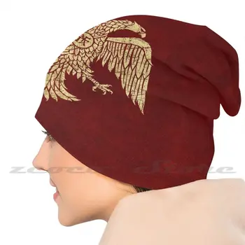 Byzantská Ríša Eagle-Vintage Zlato Pletený Hat Zabezpečovacie Spp Mäkké Pružnosť Outdoorové Športy, Voľný Čas Byzantskej Ríše Dvojité Čele