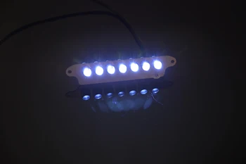 Traxxas xmaxx x-maxx nárazníka svetlo vedúci svetlo 7X5mm LED lampa s držiakom
