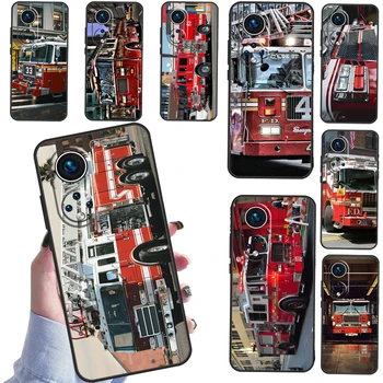 Požiaru Truck Späť Prípade Huawei Honor 50 Lite 8X 9X 10i Nova 5T 9 P Smart 2021 P20 P30 P40 Pro Kryt