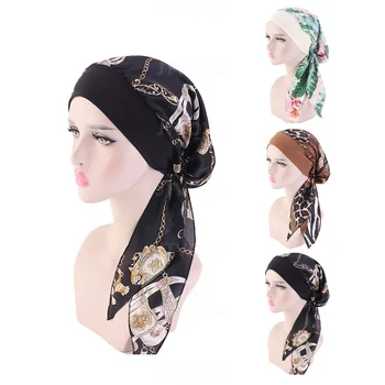 Moslimské Underscarf Ženy elastické hlavový most hodvábne kapoty Moslimských Žien Šatku Turbans Hlava Pre Žien Hijabs Hidžáb Čiapky Klobúk Islamskej