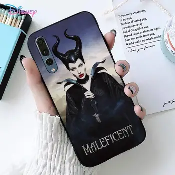 Disney Čarodejnice Maleficent Telefón puzdro na Huawei P30 40 20 10 8 9 lite pro plus Psmart2019