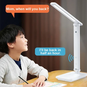 Najnovšie Smart Stôl, stolná Lampa Wifi Kamera pre Deti Štúdia FHD LED Svetlo Kliknite na tlačidlo Hovor Dvoch Spôsob, ako Hovoriť Diaľkové Monitorovanie Icam365 App