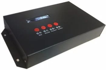 TJZK-V2 DMX512 offline player Pre radič použiť pre T300K T500K led controller WS2811/WS2812B hrať inzerát animácie M