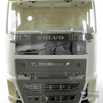 Kovové LESU čelné Sklo na Ochranu siete pre TAMIYA 1/14 Volvo FH16 FH12 RC Traktor, nákladné auto Hračky na Diaľkové Ovládanie, Model TH15865-SMT3