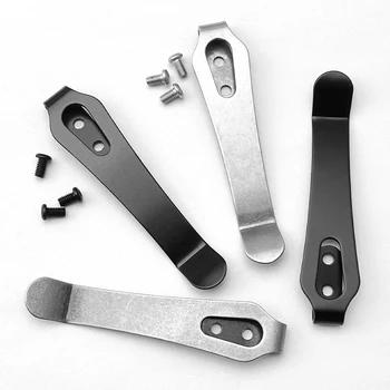 Nástroj DIY časti skladací nôž klip z nehrdzavejúcej ocele späť klip vrecko klip nôž klip príslušenstvo, takže nástroj