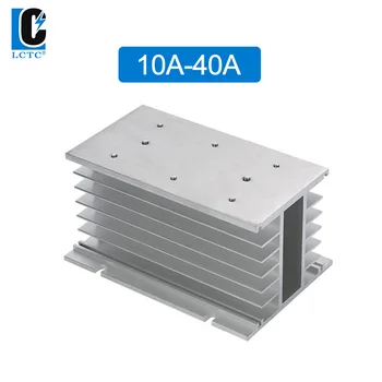 150*100*80 mm 10-120A jednotného tri fázy solid state relé SSR chladiča Hliníkový radiátor 25A 50A 40A 60A 80A 100A