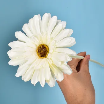 1 Zväzok Hodváb Gerbera Svadobné Domov Dekorácia Umelé Kvety, Domáce Dekorácie Slnečnice Umelé Kvety