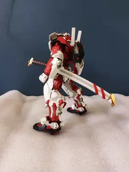 MJH HIRM 1/100 PÁN MBF-P02 Gundam na Scestie, Červený Rám Montáž Model Akčná Hračka Údaje Vianočný Darček