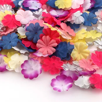 500pc ColorfulArtificial Kvety Petal Listov, Hodvábne Svadobné Domáce Dekorácie DIY Scrapbooking Flores Príslušenstvo Rastlinné Ornamenty