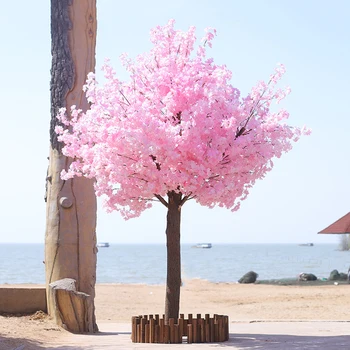 Aqumotic Simulácia Strom Lásky Vonkajšie Stromčeky Prianí Peach Blossom Čerešňové Kvety Zlaté Mimo Banyan Tree Vlastná Veľkosť