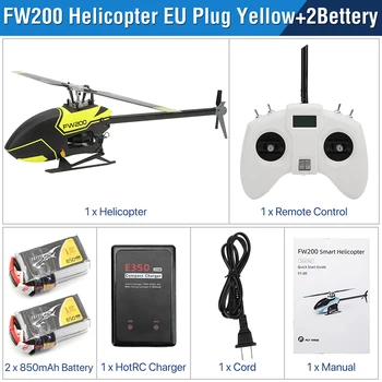 Lietať Krídlo FW200 RC Vrtuľník RTF 3D APLIKÁCIE Nastaviť Automatický Návrat Striedavé Diaľkové Ovládanie s Nabíjačkou Všesmerového