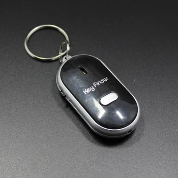 Bezdrôtové Whistle Key Finder Keychain Mužov Elektronické Anti-Theft Elipsy Plastové Tlačidlo Hľadať Anti-Stratené Zariadenie, Auto Keyrings Q-045