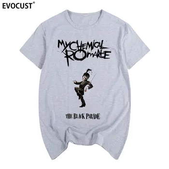 My Chemical Romance Punk Rock, Hip Hop T-shirt Bavlna Mužov tričko New Ženy Lete