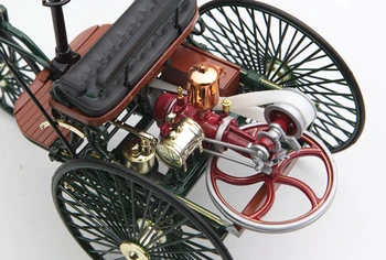 1:18 1886 Mercedes Benz Patent Motorwagen Č. 1 zliatiny model auta, simulácia Klasické auto trojkolka Hračku, Ozdoby, Dary, Zbierky