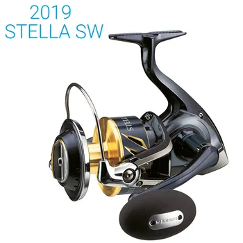 NOVÉ 2019 Original Shimano Stella SW 8000HG 8000PG 10000PG 14000XG 14000PG Spinning Fishing Cievky X-ship Morské Vyrobené v Japonsku