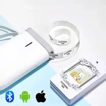 Niimbot Prenosné Tepelná Tlačiareň štítkov Vrecku Mini Bezdrôtovej Tlačiarne čiarového kódu Bluetooth Pre Pripojenie Mobilného Telefónu Android iOS Ho