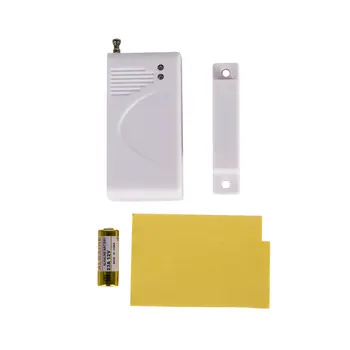 433MHz 2262 Kód Bezdrôtový Okno, Dvere Senzor Magnetický Kontakt Drevené Dvere, Alarm Detektor Bezdrôtový GSM Domov ústredni