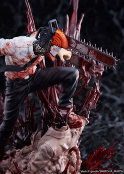 Reťazová píla Muž Denji Obrázok 29 cm PVC Socha Chainsawman Anime Postavy Akčná Figúrka Model Kolekcie Bábika Dekorácie, Hračky Darček