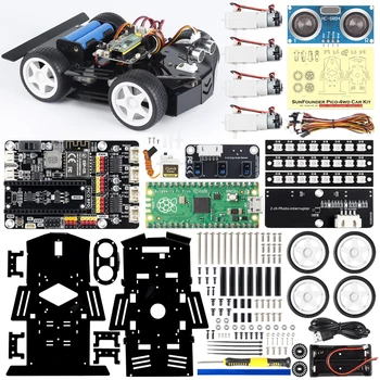 SUNFOUNDER Raspberry Pi Pico Robot Súprava, Open Source, MicroPython, App Control