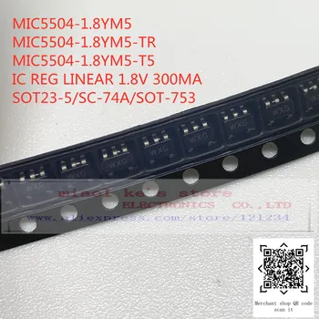 [10pcs] MIC5504-1.8YM5 MIC5504-2.5YM5 MIC5504-2.8YM5 MIC5504-3.0YM5 MIC5504-3.3YM5 - IC REG LINEÁRNE 300MA SOT23-5/SC-74A/SOT-753