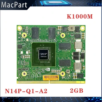 Quadro K1000M 2GB GDDR3 N14P-Q1-A2 Grafickej Karty S X-Držiak Pre iMac A1311 2010 2011 A1312 2009 2010 2011 rokov