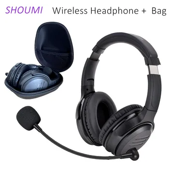 Bluetooth Headphon Bezdrôtový Headset Stereo Prilba 40 Hodín Hrať Otočiť Mikrofón Hlas Slúchadlá s Predĺženou Mic pre Hudbu Hry