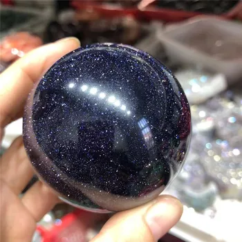 Nové Modely Kryštály Oblasti Liečivé Kamene Modrá Pieskovec Crystal Ball Pre Domáce Dekorácie