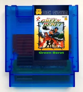 Green Beret(FIN.STRED Emulované) Hra Kazety pre NES/FC Konzoly