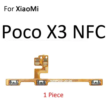 Sila Na Vypnutie Tlačidlo Hlasitosti prepínacie Tlačidlo Ovládací Flex Kábel Páse s nástrojmi Pre Xiao Poco X2 X3 NFC GT C3 M2 M3 F3 F2 Pro Max PocoPhone F1