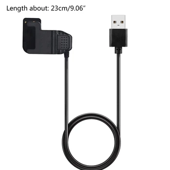 Smart Hodinky pre TW64 68 USB Nabíjací Kábel, Nabíjačka, Klip 2/3 Kolíky Smartwatch Priestor Medzi 3/4/7 mm Čierna Príslušenstvo