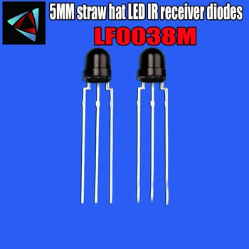100KS 5 mm 4,8 MM slamený klobúk LF0038M 940 nm Led 850NM IR prijímač diódy