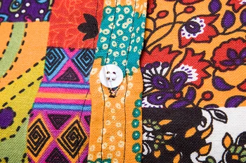 Coloful Ročníka Afrického Etnických Tlač Tričko Mužov Košieľka Homme 2022 Úplne Nové Pánske Šaty, Tričká Krátky Rukáv, Havajské Košele Muž