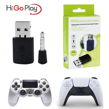 USB Adaptér Bluetooth-kompatibilné Vysielač Pre PS5 Playstation 5 Bluetooth4.0 Headsety Prijímač PS4 Slúchadlá Dongle Herné