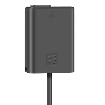 PD Spojka Náhrada za NP-FW50 Figuríny Batéria sieťový Adaptér s USB-C Kábel Kompatibilný so Sony A7 A7R A7S A7II A7RII A7SII
