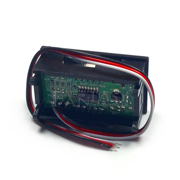 1pcs 2.5-30V (ALEBO 4.5-30V ) DC mini Auto Motor Červená LED Digitálny Voltmeter Voltové Napätie Panel Meter nové