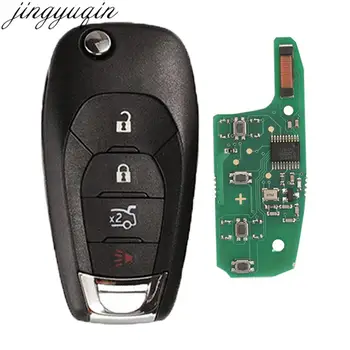 Jingyuqin Diaľkové Kľúča Vozidla Alarm 433/315MHZ ID46 PCF7941E/7961E Čip Pre Chevrolet Cruze Captiva Gavalier Malibu XL 2/3/4 Tlačidlá