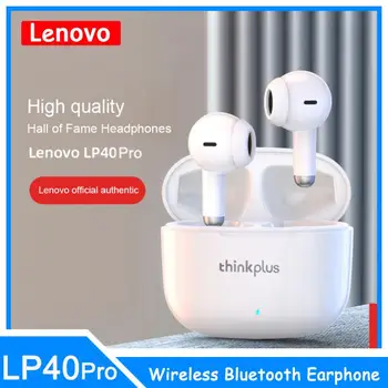 Originálne Lenovo LP40 Pro Bezdrôtové Slúchadlá Bluetooth 5.1 TWS Redukcia Šumu Slúchadlá Dotykové Ovládanie S HD Mikrofón Stereo konektor pre Slúchadlá