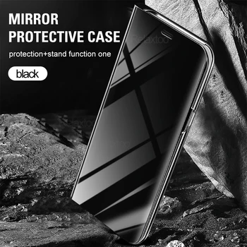 Inteligentný Telefón puzdro Pre Samsung Galaxy M52 A50 A50s A51 A52 A52s 5G Usne Shell Na sumsung samsung samsug samzung A52 Zrkadlo Pokrytie