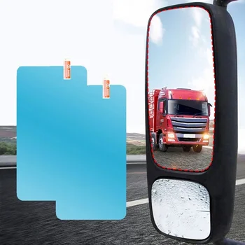 Multi Veľkosti Auto Truck Spätné Zrkadlo Dažďový-dôkaz Film Okna Sklo Anti-Fog Anti-reflexná Jasné, Nepremokavé Nálepky Filmy