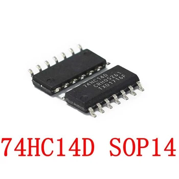 10PCS 74HC14D SOP-14 SN74HC14DR 74HC14 SOP14 SMD Nové a Originálne IC Chipset
