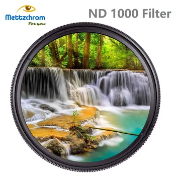 Mettzchrom ND 1000 ND1000 Neutrálne Fotografie filter 10 zastaví ND pre Dslr Objektív