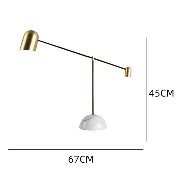 LED Ochrany stolná Lampa Multi-Function Rotujúce Rocker stolná Lampa na Čítanie Študijné Energeticky Úsporné Stolné Lampy Tvorivé Rocker T