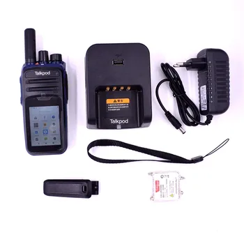 Talkpod N59 Siete Rádio POC 4G Wifi Bluetooth Šifrovanie Sledovať GPS LTE PTT Dotknite sa Obrazovky Fotoaparátu palubného telefónu Android