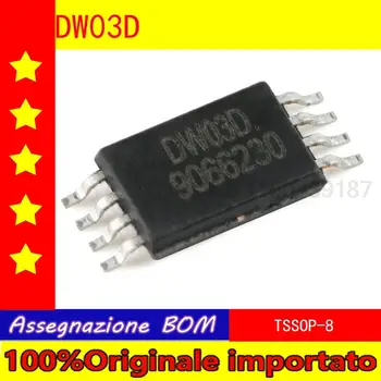 10PCS/veľa Originálnych DW03D TSSOP - 8 kandy lítiové batérie, ochrana IC čipy