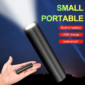 Silný Power LED Baterka Mini Pochodeň Svetla Nabíjateľná LED Baterka Zostavy Svetla Lumintop Zoom Baterka s USB Nabíjanie