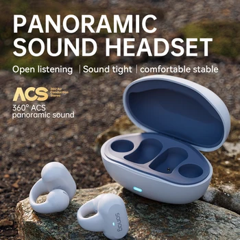 Sanag Z50s otvorené uši vzdušné vedenie TWS slúchadlá Bluetooth bezdrôtové slúchadlá panoramatický zvuk športové nepremokavé ucho klip slúchadlá